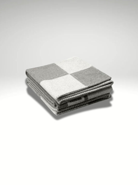 Plaid Cachemire | Gris intense