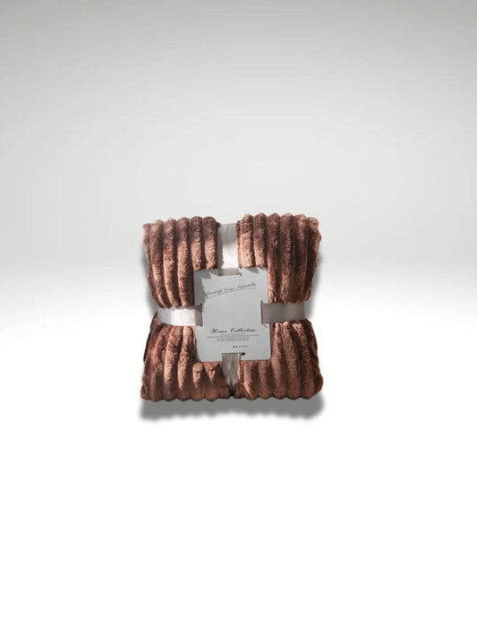 Jeté de canapé clic clac | Marron Marron / 200x230cm