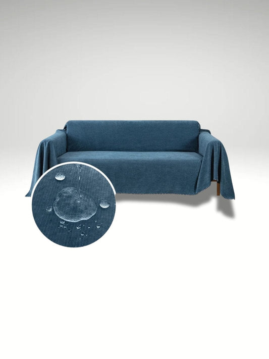 Plaid canapé imperméable | bleu Bleu marine / 5XL(180x420cm)