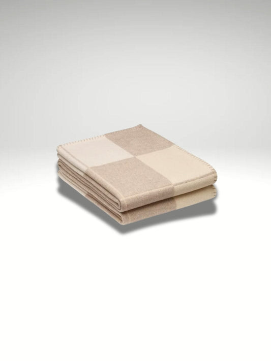 Plaid marron beige Marron beige