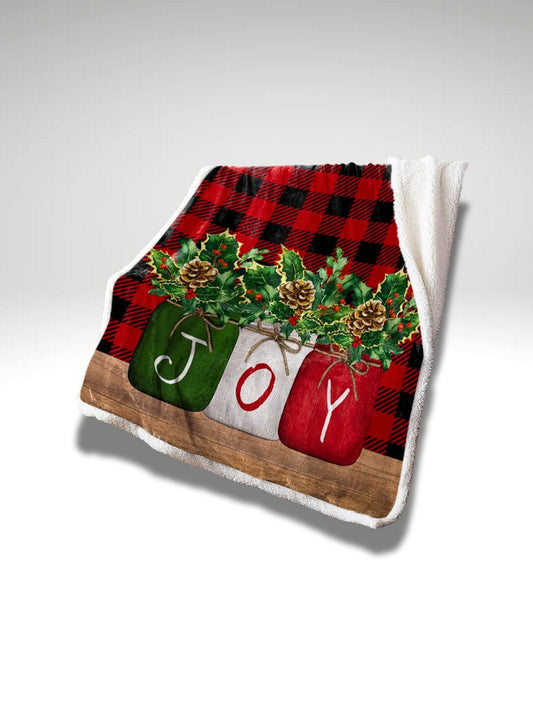 Plaid noël ecossais Noel Ecossais / 100x125cm