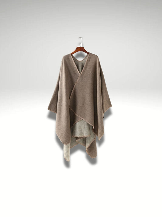 Plaide automne | Taupe double face Taupe