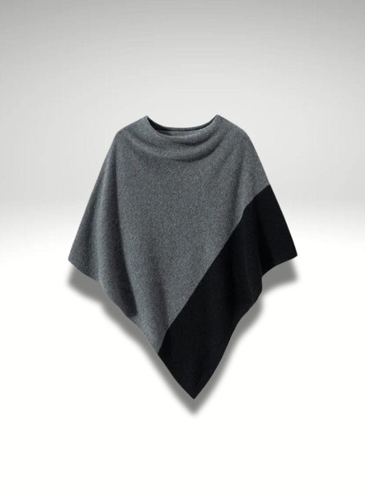 Poncho cachemire | Gris Gris