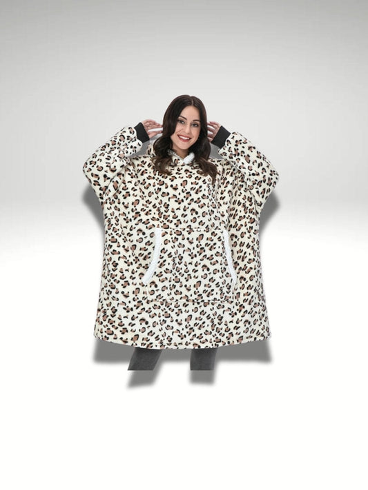 Sweat plaid femme | Leopard Leopard