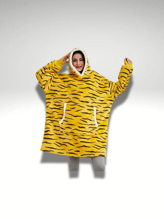 Sweat plaid Léopard Leopard